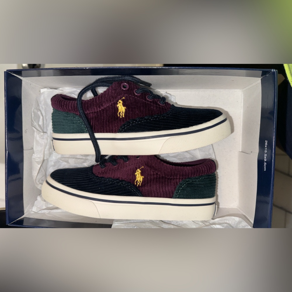 Keaton Red Corduroy